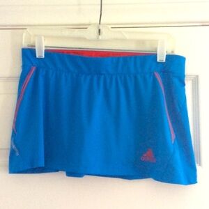 Adidas Barricade Formotion blue sports skort